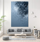 Sparkling Blue Lady Glitter #2 #shiny #decor #art by Anita & Bella Jantz on GIANT ART - blue photo manipulation