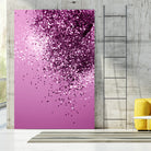 Sparkling Pink Lady Glitter #1 #shiny #decor #art by Anita & Bella Jantz on GIANT ART - pink photo manipulation