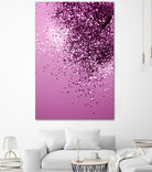 Sparkling Pink Lady Glitter #1 #shiny #decor #art by Anita & Bella Jantz on GIANT ART - pink photo manipulation