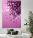 Sparkling Pink Lady Glitter #1 #shiny #decor #art by Anita & Bella Jantz on GIANT ART - pink photo manipulation