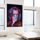 PoP Dana Scully by Alessandro Pautasso on GIANT ART - black digital painting