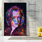 PoP Dana Scully by Alessandro Pautasso on GIANT ART - black digital painting