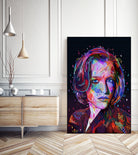 PoP Dana Scully by Alessandro Pautasso on GIANT ART - black digital painting