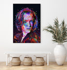 PoP Dana Scully by Alessandro Pautasso on GIANT ART - black digital painting