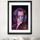 PoP Dana Scully by Alessandro Pautasso on GIANT ART - black digital painting