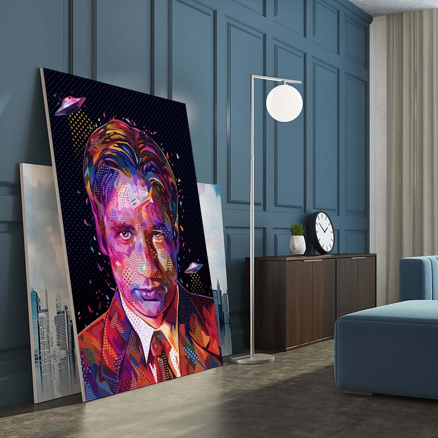 PoP Fox Mulder by Alessandro Pautasso on GIANT ART - black digital painting