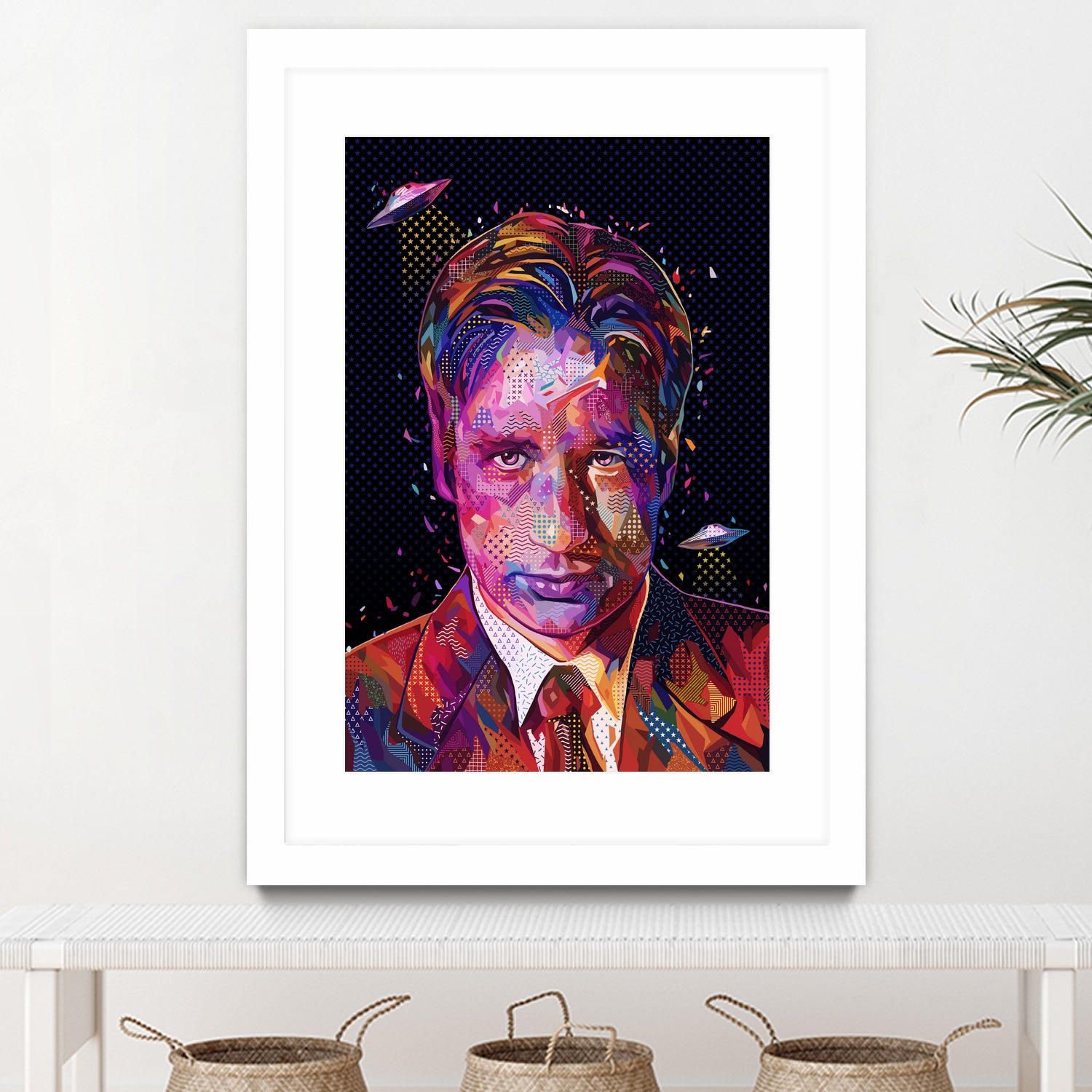 PoP Fox Mulder by Alessandro Pautasso on GIANT ART - black digital painting