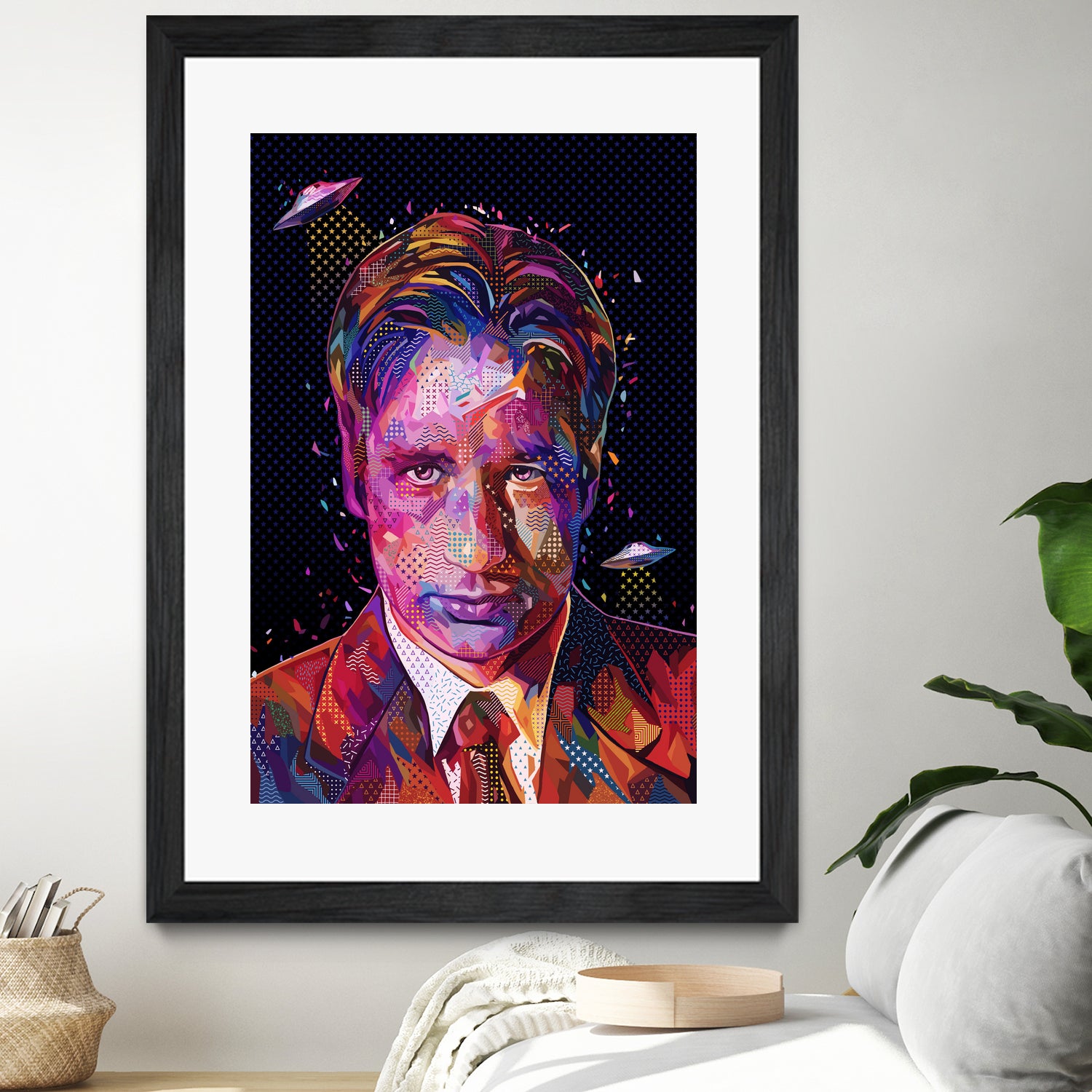 PoP Fox Mulder by Alessandro Pautasso on GIANT ART - black digital painting