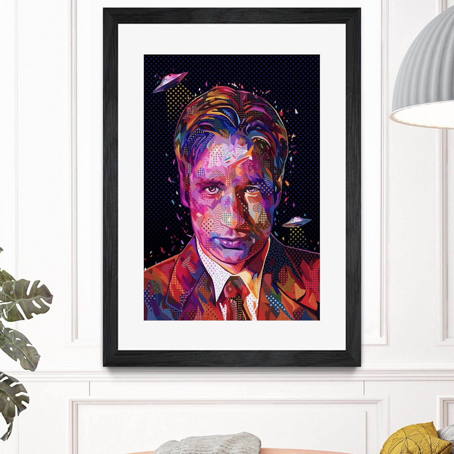 PoP Fox Mulder by Alessandro Pautasso on GIANT ART - black digital painting