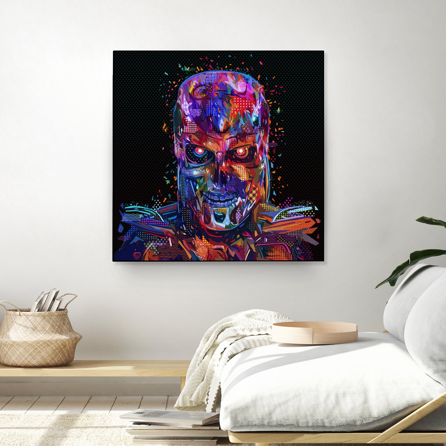 Pop Terminator by Alessandro Pautasso on GIANT ART - black digital painting