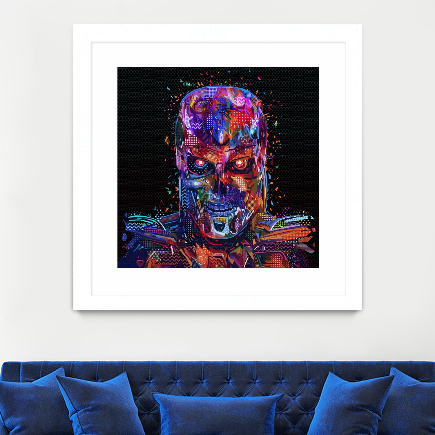 Pop Terminator by Alessandro Pautasso on GIANT ART - black digital painting