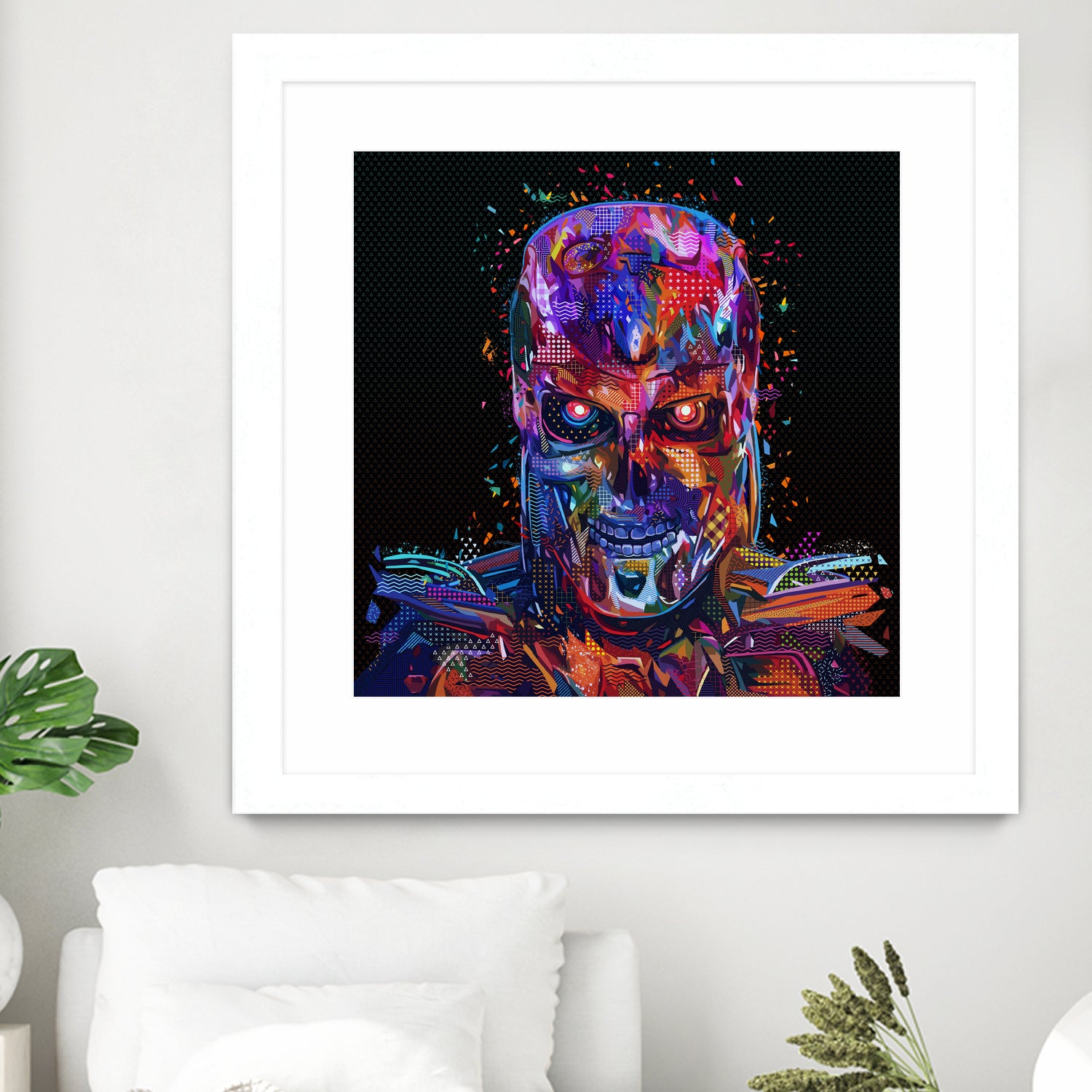 Pop Terminator by Alessandro Pautasso on GIANT ART - black digital painting