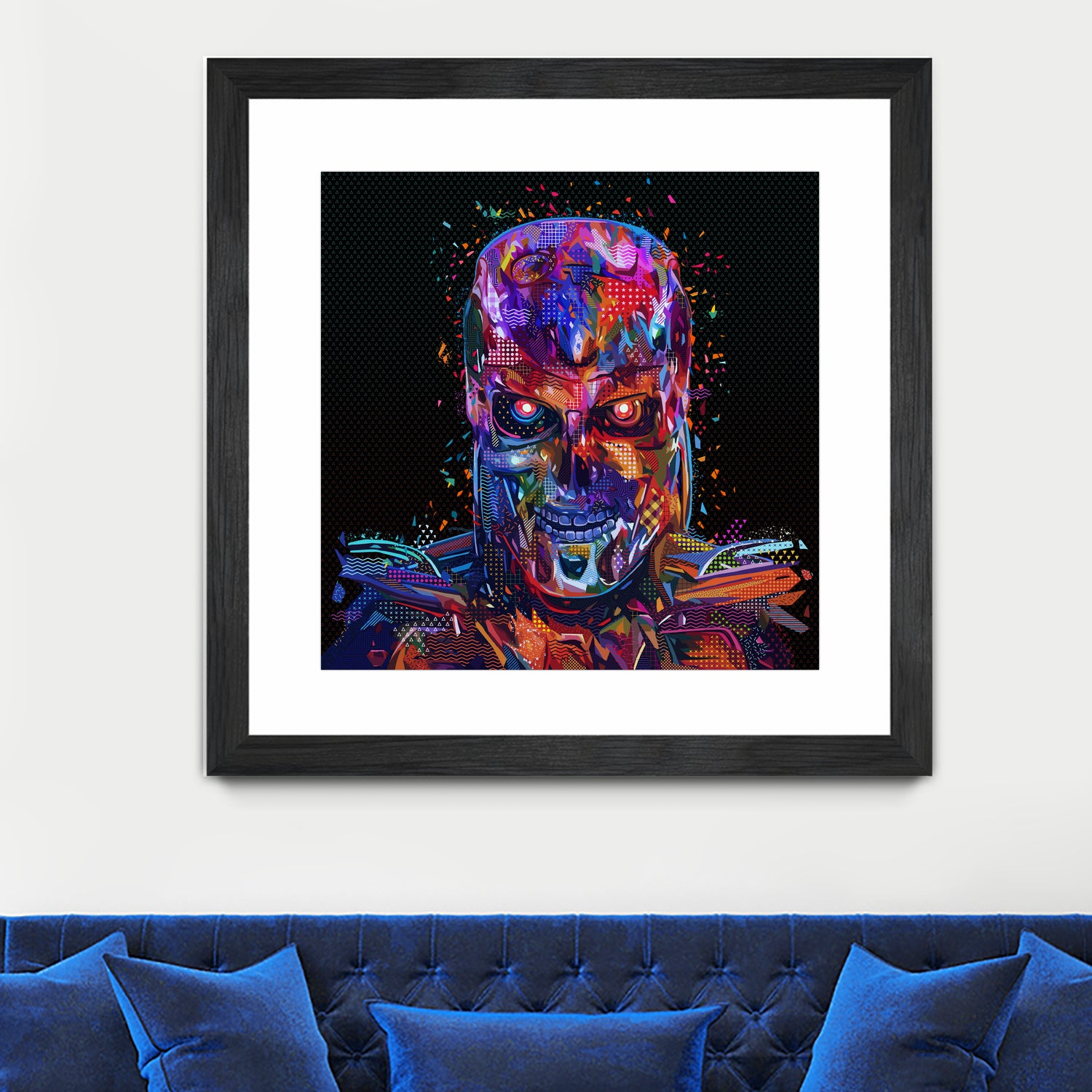 Pop Terminator by Alessandro Pautasso on GIANT ART - black digital painting