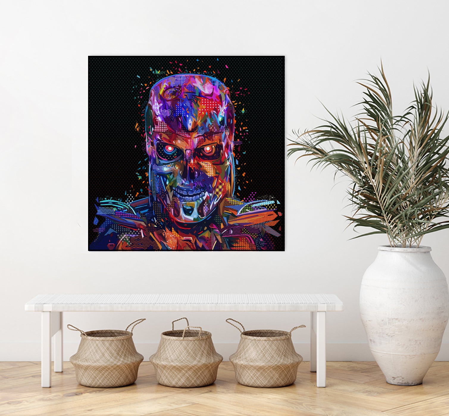 Pop Terminator by Alessandro Pautasso on GIANT ART - black digital painting