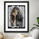 Sebastian Bach - Skid Row by Claudio Tosi on GIANT ART - blue digital painting