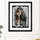 Sebastian Bach - Skid Row by Claudio Tosi on GIANT ART - blue digital painting