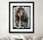 Sebastian Bach - Skid Row by Claudio Tosi on GIANT ART - blue digital painting