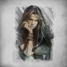 Sebastian Bach - Skid Row by Claudio Tosi on GIANT ART - blue digital painting