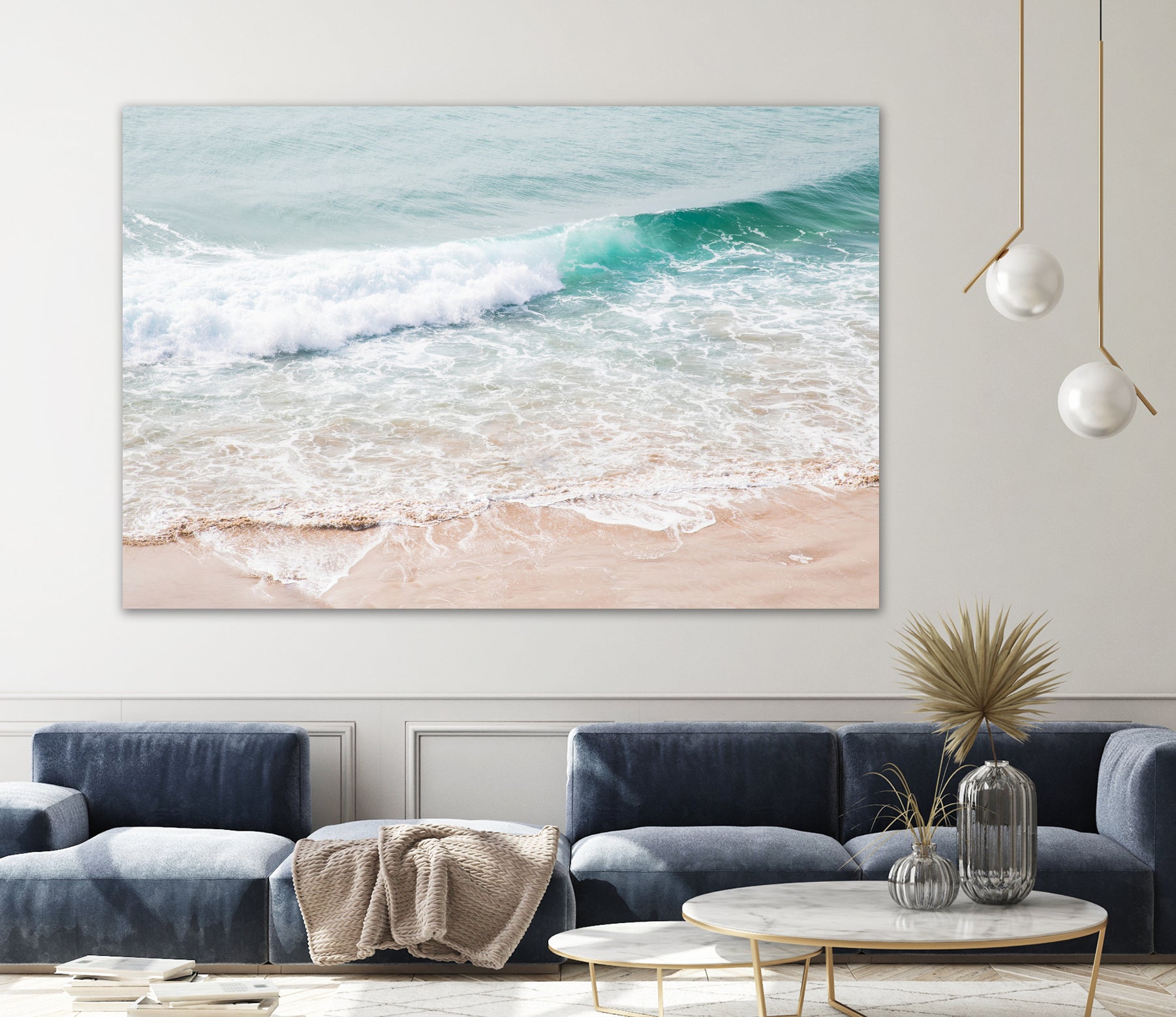 Atlantic Ocean Waves 2 by Anitas Bellas Art on GIANT ART - coastal