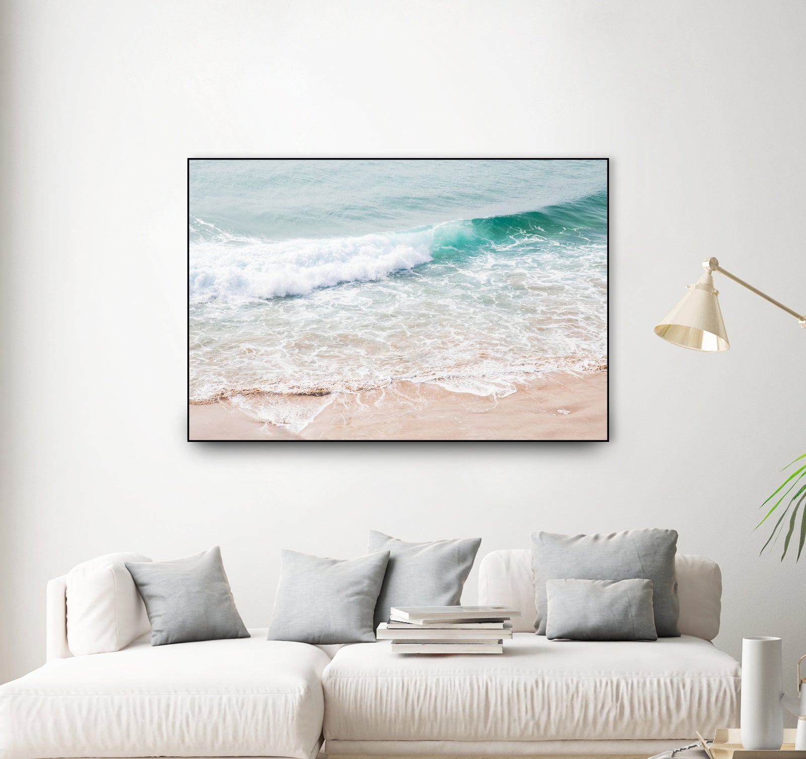 Atlantic Ocean Waves 2 by Anitas Bellas Art on GIANT ART - coastal