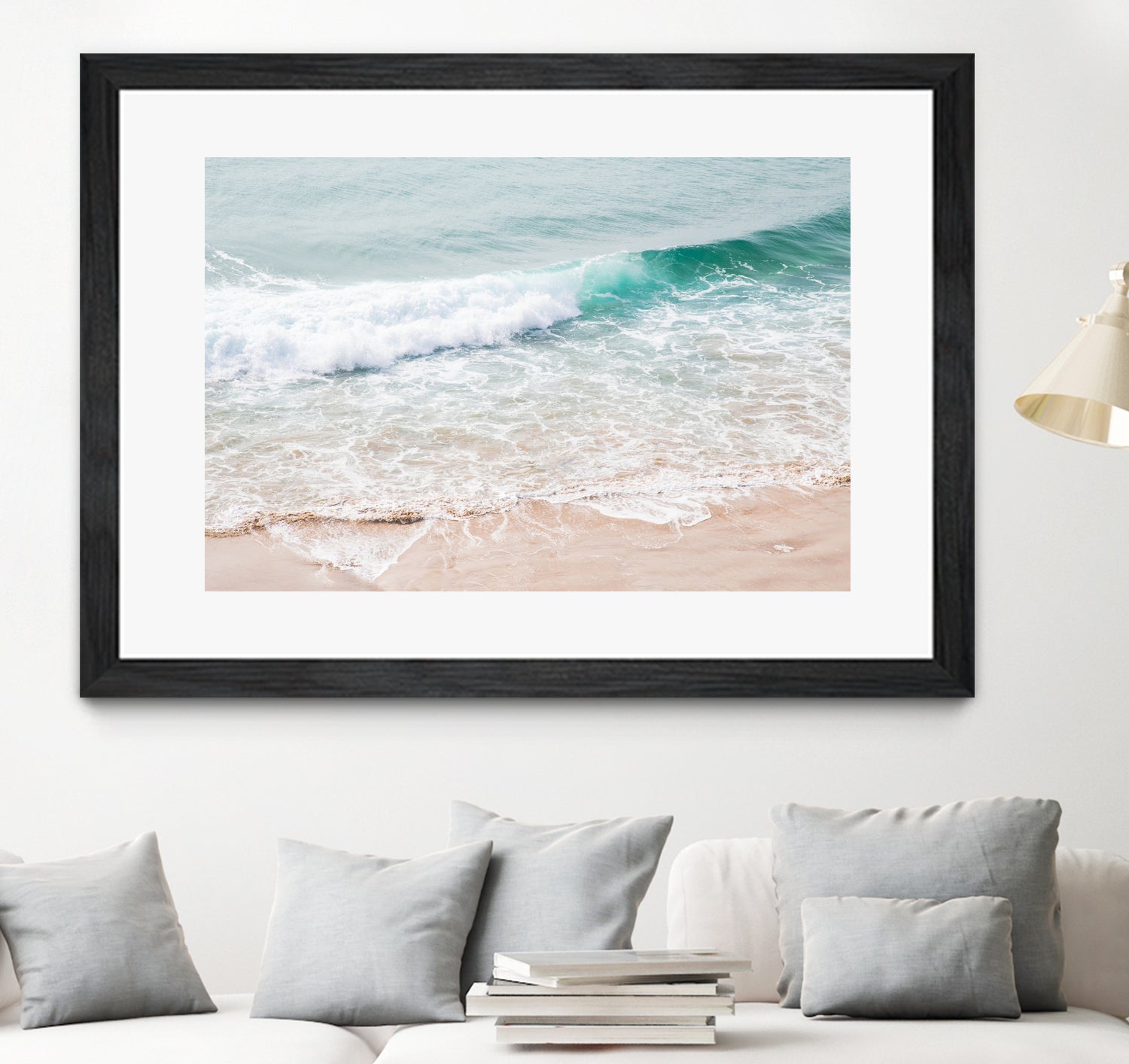 Atlantic Ocean Waves 2 by Anitas Bellas Art on GIANT ART - coastal