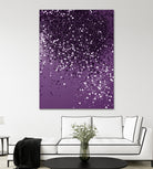 PURPLE Glitter Dream #1 #shiny #decor #art by Anita & Bella Jantz on GIANT ART - fuchsia photo manipulation