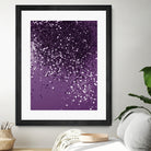 PURPLE Glitter Dream #1 #shiny #decor #art by Anita & Bella Jantz on GIANT ART - fuchsia photo manipulation