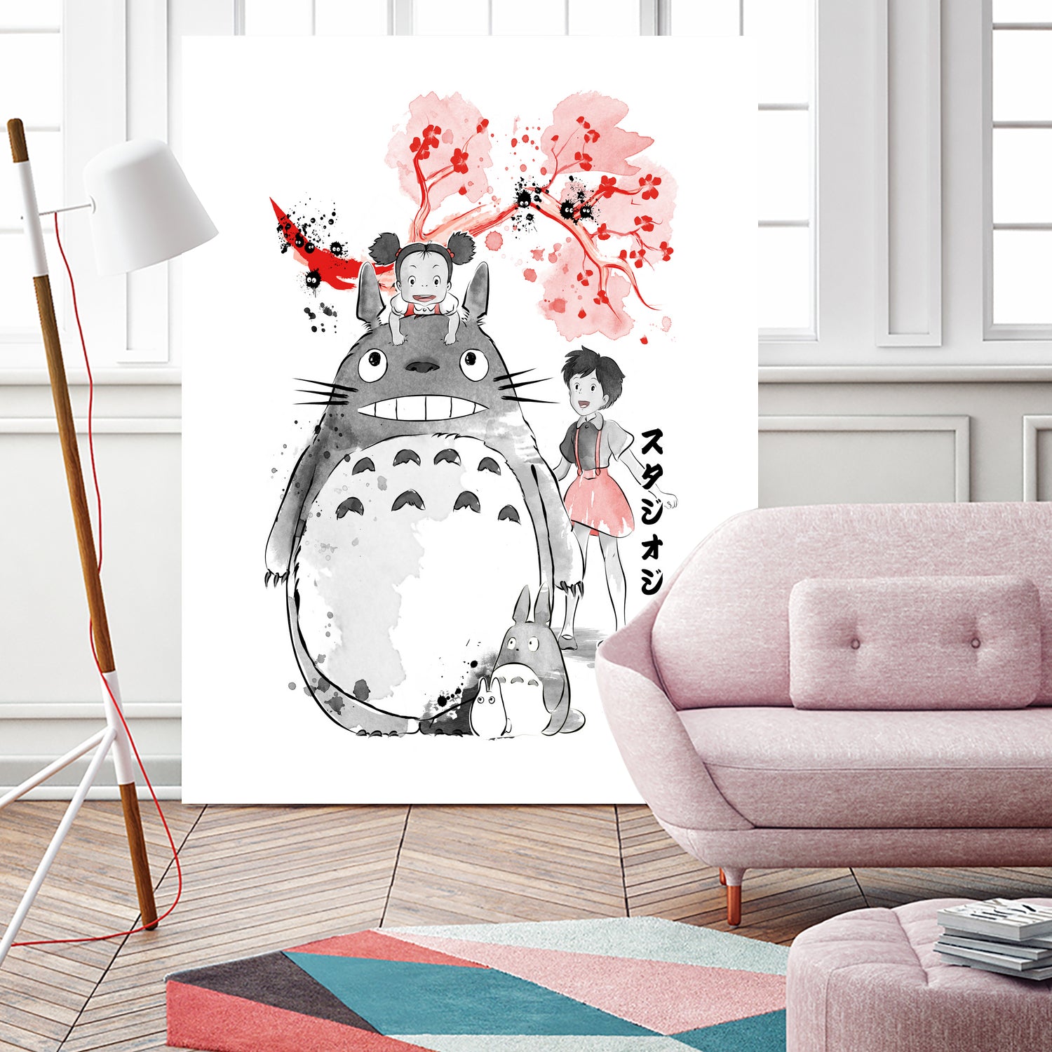 My Neighbor sumi-e by Antonio Camarena on GIANT ART - white digital painting