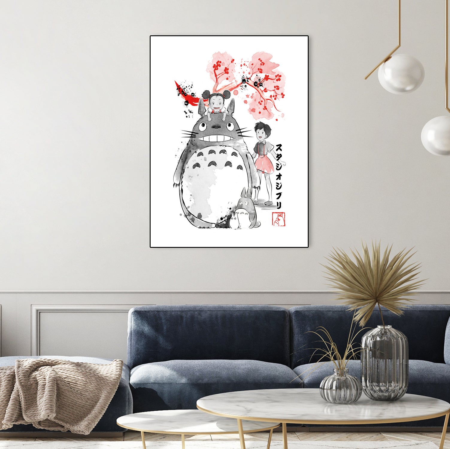 My Neighbor sumi-e by Antonio Camarena on GIANT ART - white digital painting