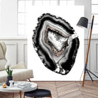 Agate Rose Gold Glitter Glam #1 #gem #decor #art by Anita & Bella Jantz on GIANT ART - gray photo illustration