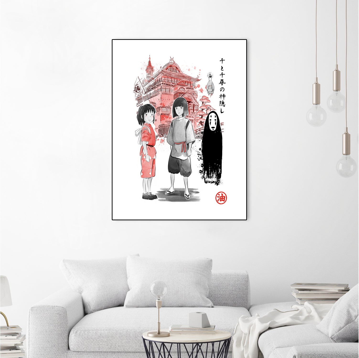 Spirited sumi-e by Antonio Camarena on GIANT ART - white digital painting