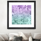 Mermaid Glitter Scales #1 #shiny #decor #art by Anita & Bella Jantz on GIANT ART - fuchsia photo illustration