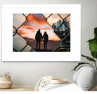 Free Love by GEN Z by Rigaud Mickaël on GIANT ART - orange photo illustration