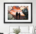 Free Love by GEN Z by Rigaud Mickaël on GIANT ART - orange photo illustration