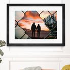 Free Love by GEN Z by Rigaud Mickaël on GIANT ART - orange photo illustration