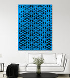 Peace Sign by OTIS PORRITT on GIANT ART - blue digital painting