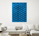 Peace Sign by OTIS PORRITT on GIANT ART - blue digital painting