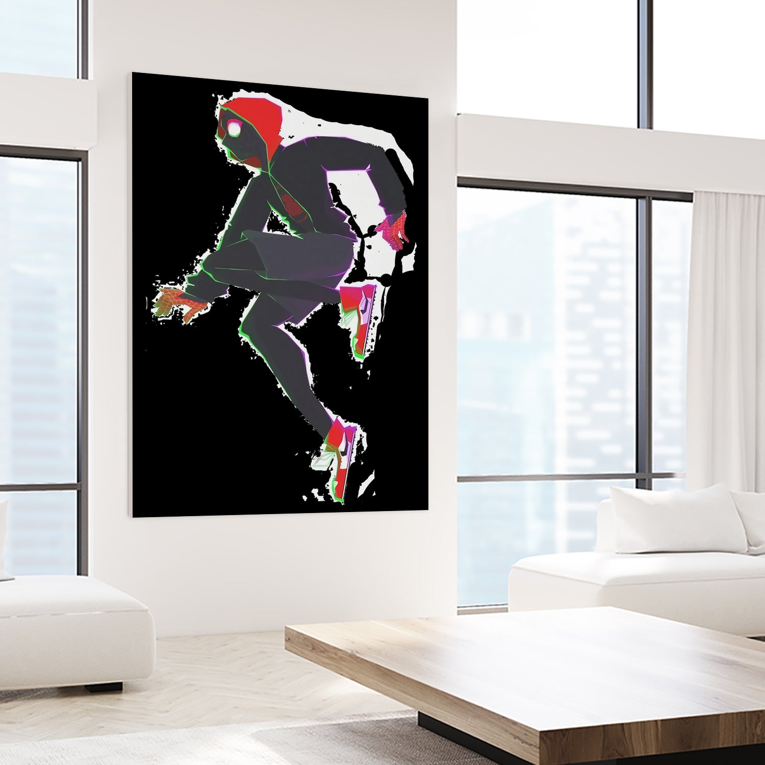 Spider Verse Miles Morales III by Randi Hidayat on GIANT ART - black cartooning