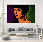 LOUISE BROOKS-2 by OTIS PORRITT on GIANT ART - orange digital painting