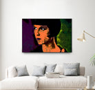 LOUISE BROOKS-2 by OTIS PORRITT on GIANT ART - orange digital painting