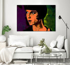 LOUISE BROOKS-2 by OTIS PORRITT on GIANT ART - orange digital painting