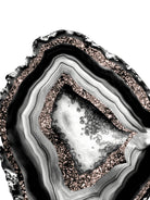 Agate Rose Gold Glitter Glam #4 #gem #decor #art by Anita & Bella Jantz on GIANT ART - gray photo illustration