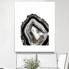 Agate Rose Gold Glitter Glam #4 #gem #decor #art by Anita & Bella Jantz on GIANT ART - gray photo illustration