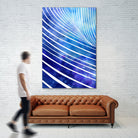 Tide XIV by Stevyn Llewellyn on GIANT ART - blue digital painting