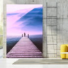 The Bridge of Freedom by GEN Z by Rigaud Mickaël on GIANT ART - fuchsia photo illustration