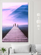 The Bridge of Freedom by GEN Z by Rigaud Mickaël on GIANT ART - fuchsia photo illustration