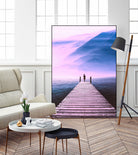 The Bridge of Freedom by GEN Z by Rigaud Mickaël on GIANT ART - fuchsia photo illustration