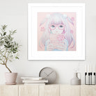 Gamer Girl 4 by Kaoru Hasegawa on GIANT ART - pink mixed media