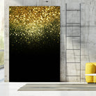 Sparkling Gold Glitter Glam #1 #shiny #decor #art by Anita & Bella Jantz on GIANT ART - yellow photo manipulation