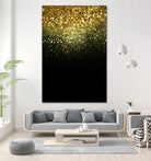 Sparkling Gold Glitter Glam #1 #shiny #decor #art by Anita & Bella Jantz on GIANT ART - yellow photo manipulation